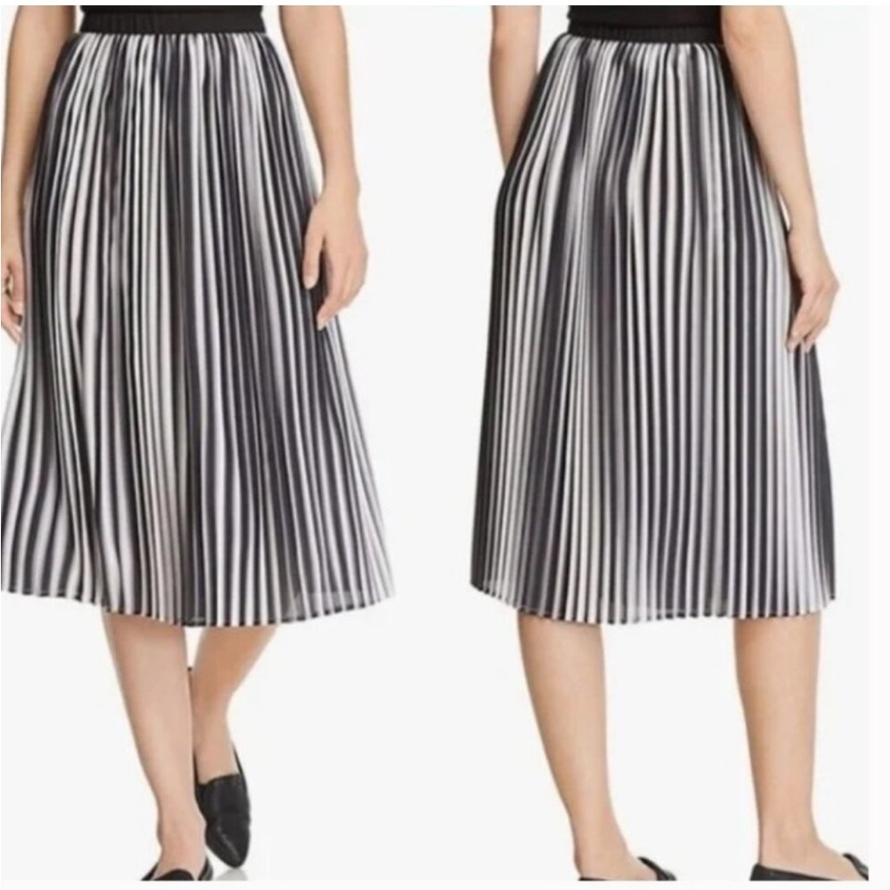 🌟 Eileen Fisher Ombré Pleated Skirt – Size Large (NWT!) 🌟